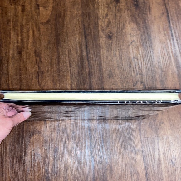 Croft & Barrow Black Embroidered Photo Album-500 Photos-4x6 - Picture 12 of 12